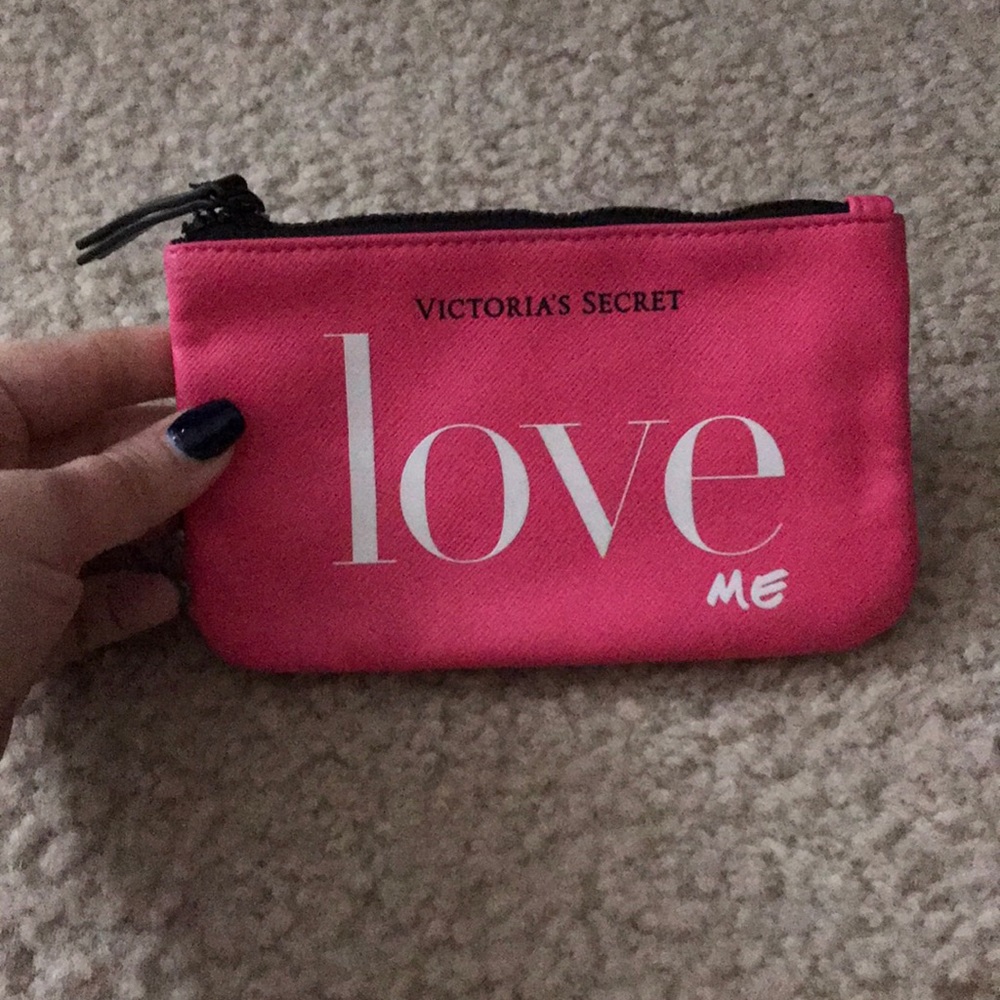 NWOT Victoria Secret Love Me Pouch